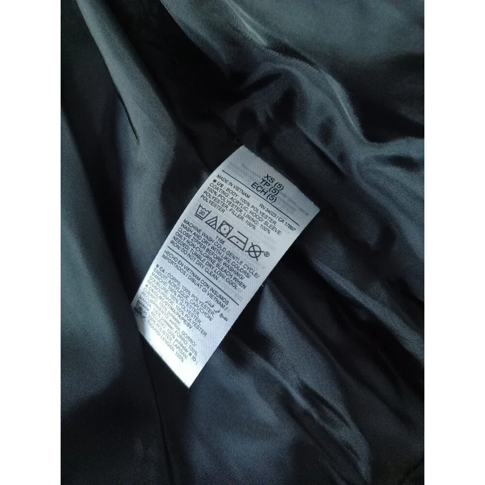NWT Frost Free Puffer Hooded Jacket w/ Thumb‎ Holes Black Boys XS 5